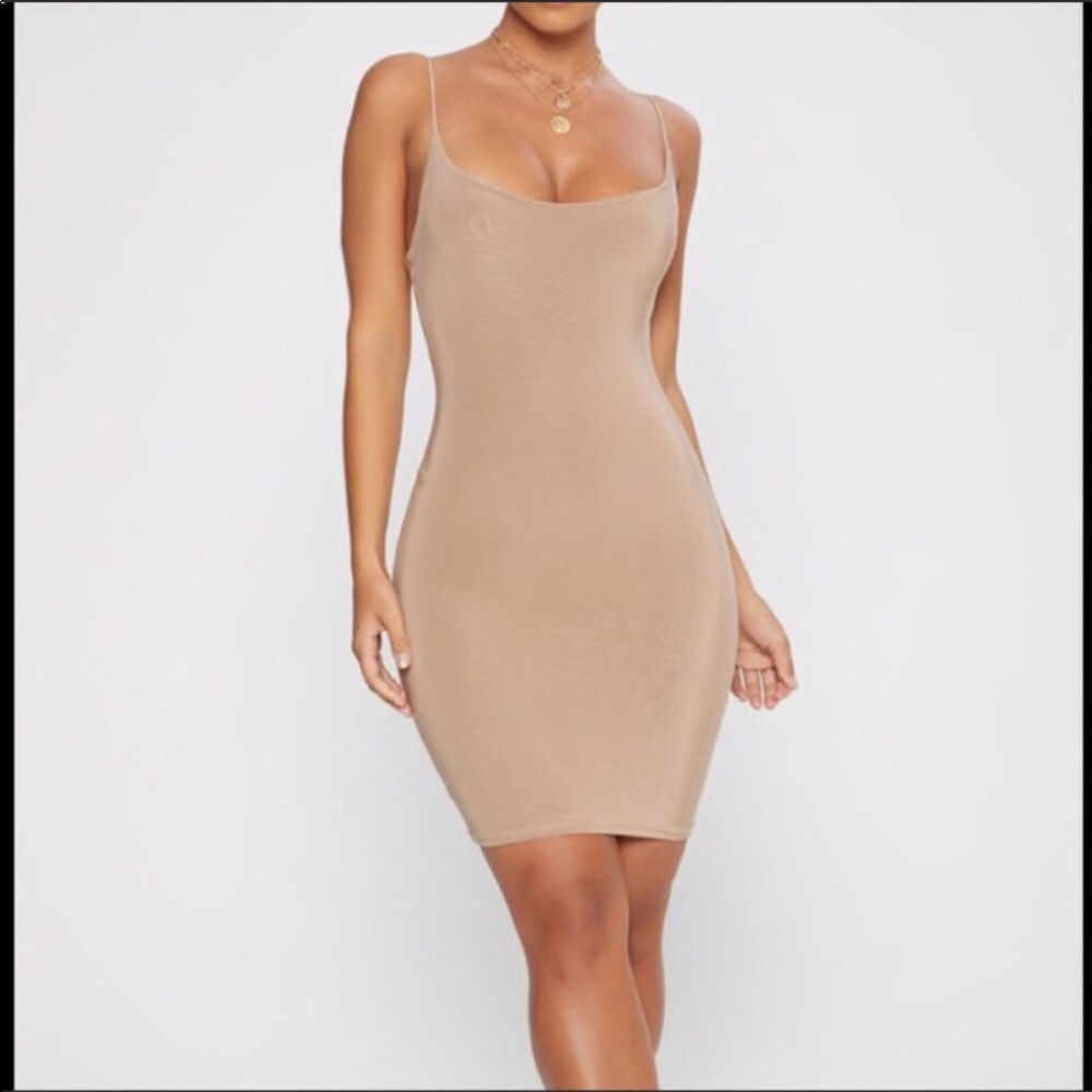 Nude pretty little thing Dress